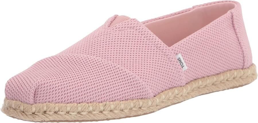 Platte Instapschoenen Instappers Espadrilles Casual Wandelen Verfraaid Met Touw Naturel