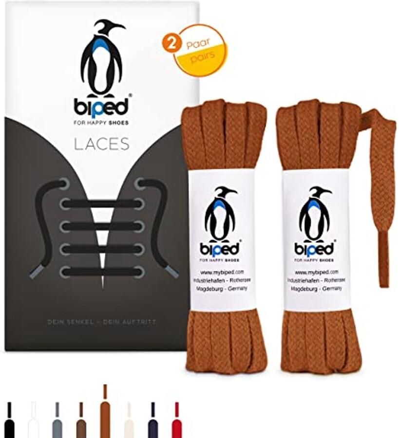 Platte katoenen schoenveters 7 mm Scheurvast en duurzaam voor schoenen laarzen en sneakers