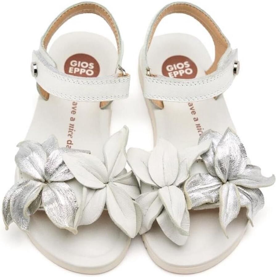 Platte Leren Sandalen voor Meisjes met Verantwoorde Leerie