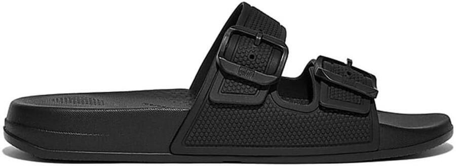 Platte Sandaal Slippers Dames Zomerse Stijl Lichtgewicht Demping Waterdicht Zwart