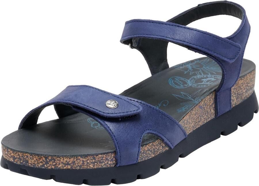 Platte Sandalen Dames Suède met Klittenband Comfortabele Zomersandalen