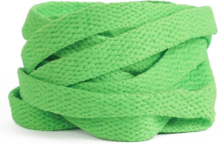 Platte Schoenenveters 8mm Breedte Voor Sneakers en Schoenen