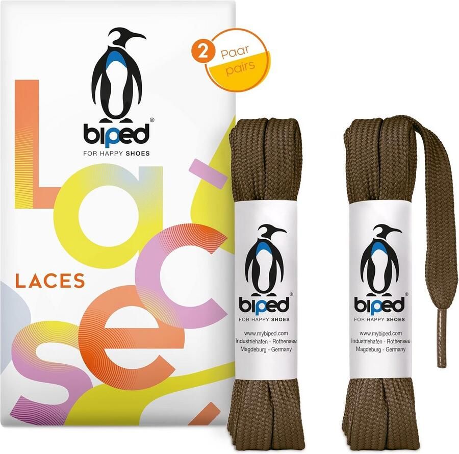 Platte schoenveters 2 paar polyester 10 mm breed scheurvast voor sneakers sportschoenen laarzen