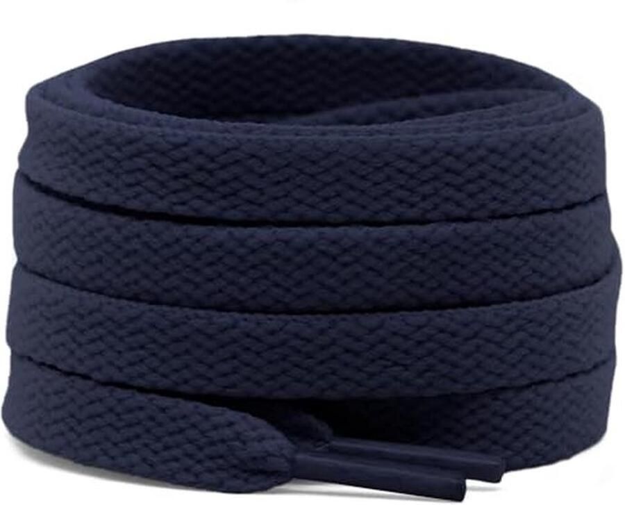 Platte schoenveters 5 16 voor sneakers en laarzen 2 paar