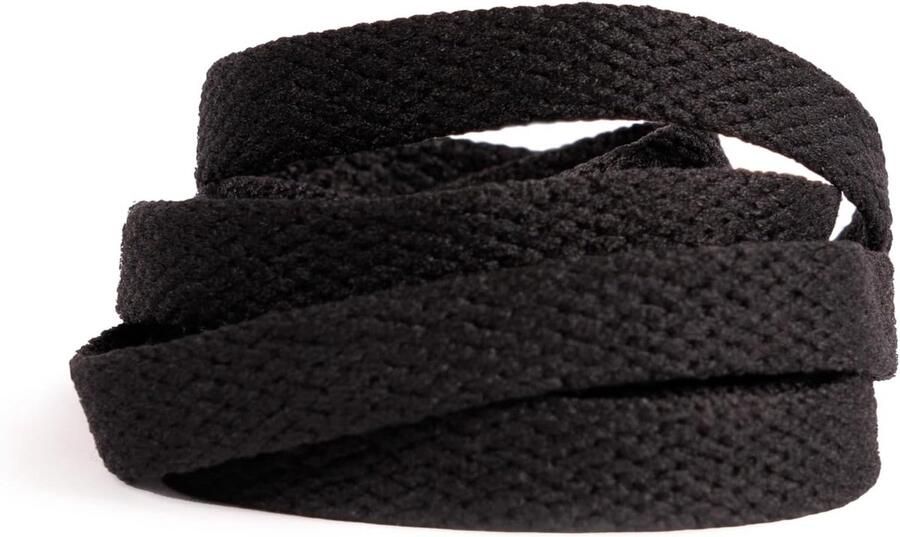 Platte Schoenveters 8mm Breed Voor Sneakers en Schoenen