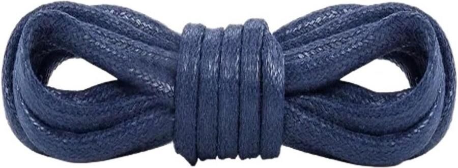 Veters Schoenveters Schoenen Sluiten Waterproof Waxed Cotton Blauw