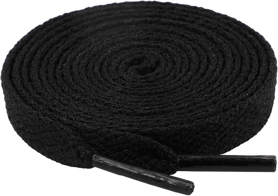 Platte Schoenveters Polyester Sterk en Wasbaar voor Sneakers en Sportschoenen