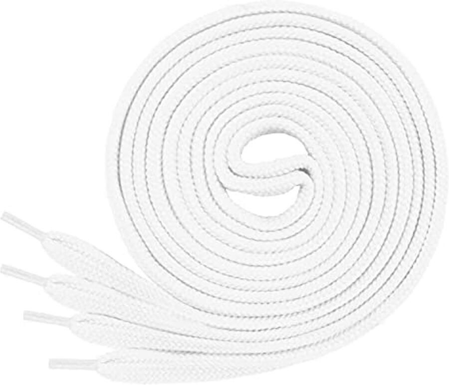 Platte Schoenveters van 12 mm voor Sneakers en Sportschoenen Scheurbestendig en Duurzaam