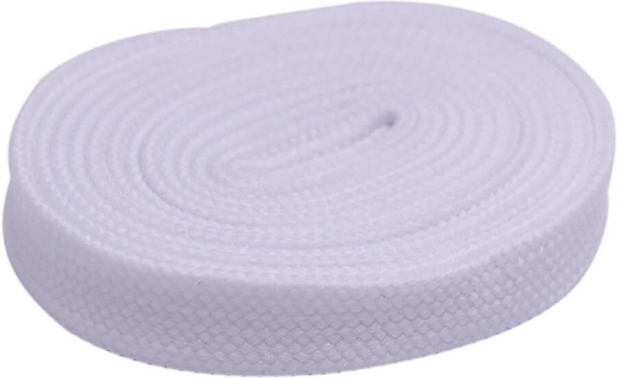 Platte Schoenveters Veterschoenen Linten Schoenen Vernieuwen Duurzaam Polyester 10 mm Breed Kleuren
