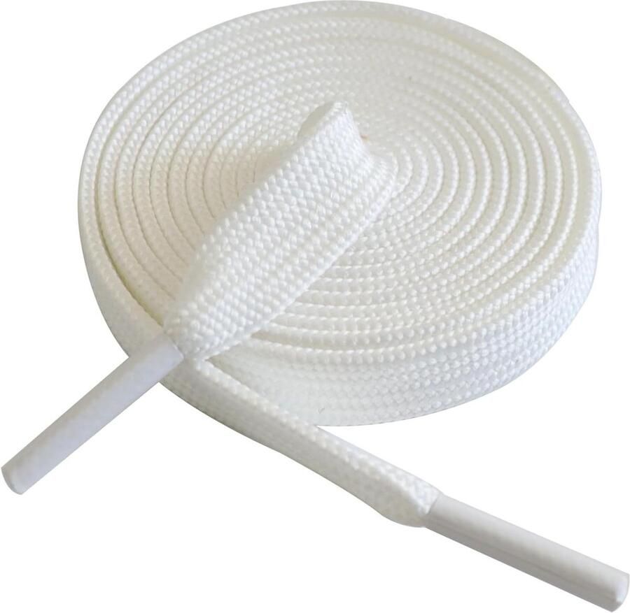 Platte Schoenveters Veterschoenen Lussen Dagelijks Gebruik Dubbellaags Geweven 10mm Breed