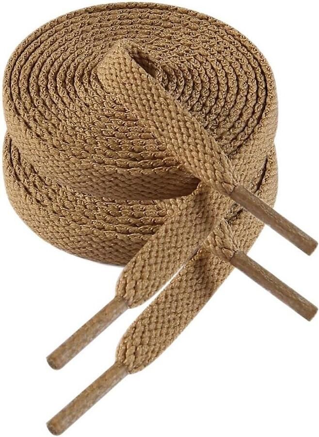 Platte Schoenveters voor Sneakers Hoogwaardige 8mm Brede Veters voor Schoenen