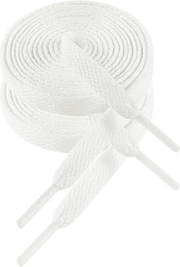 Platte Sneakers Veters 8mm Breedte Geschikt voor Veterschoenen