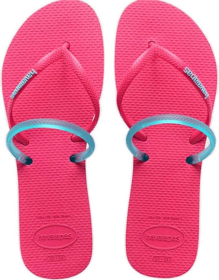 Platte Teenslippers voor Dames Zwart