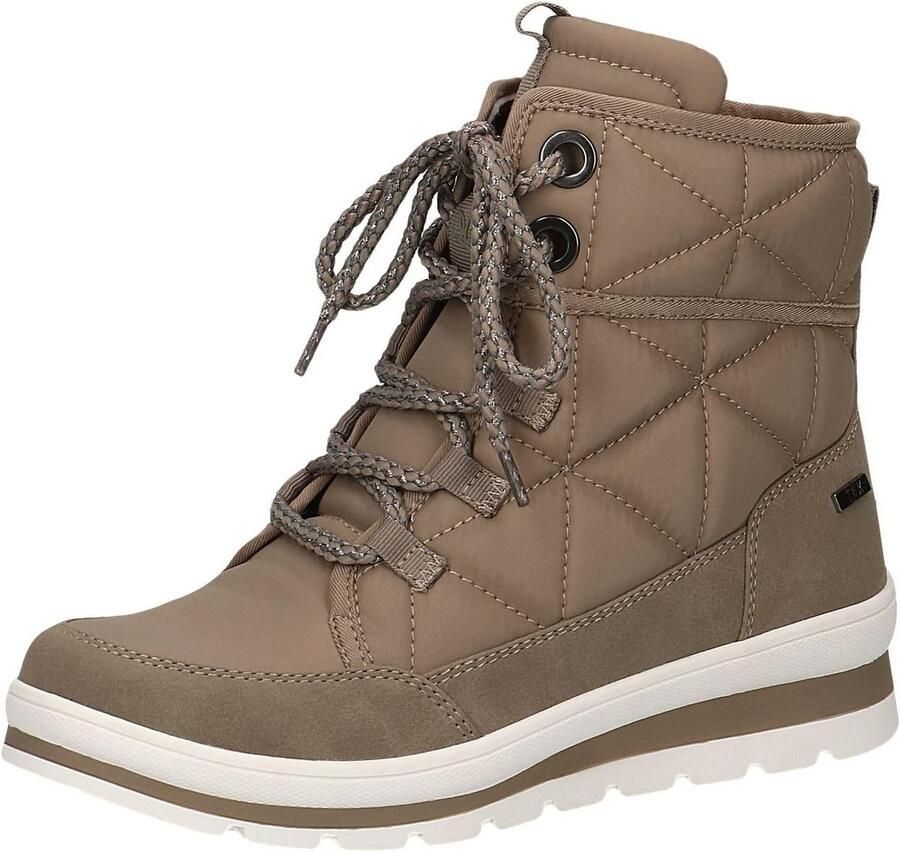 Platte Veterlaarzen voor Dames met Warme Voering