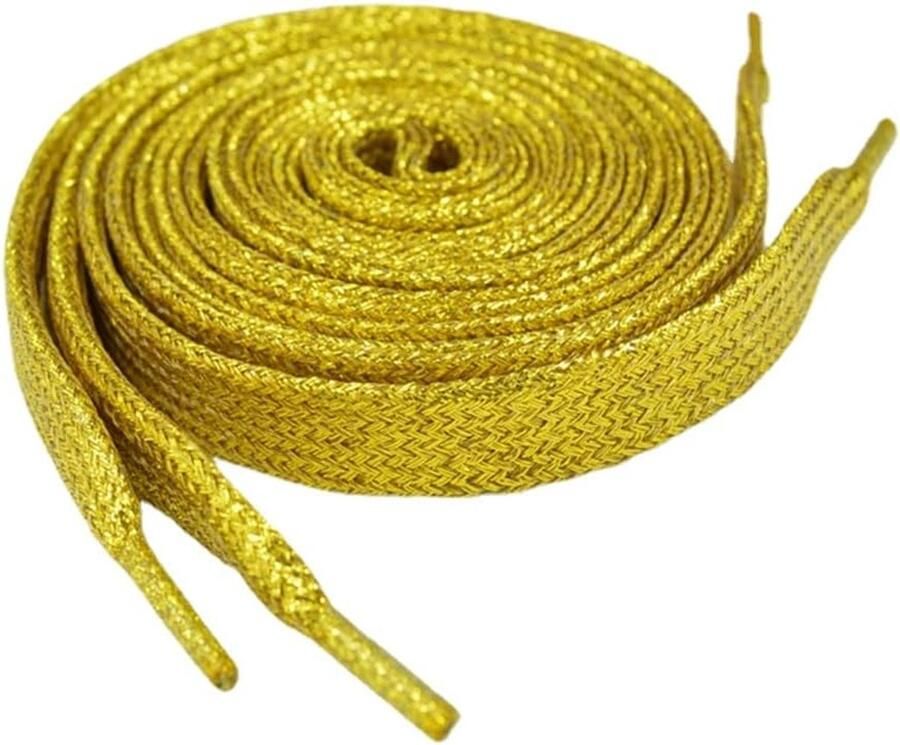 Platte Veters Glitterschoenveters Schoenen Oppimpen Duurzaam Polyester 80- Kleuren