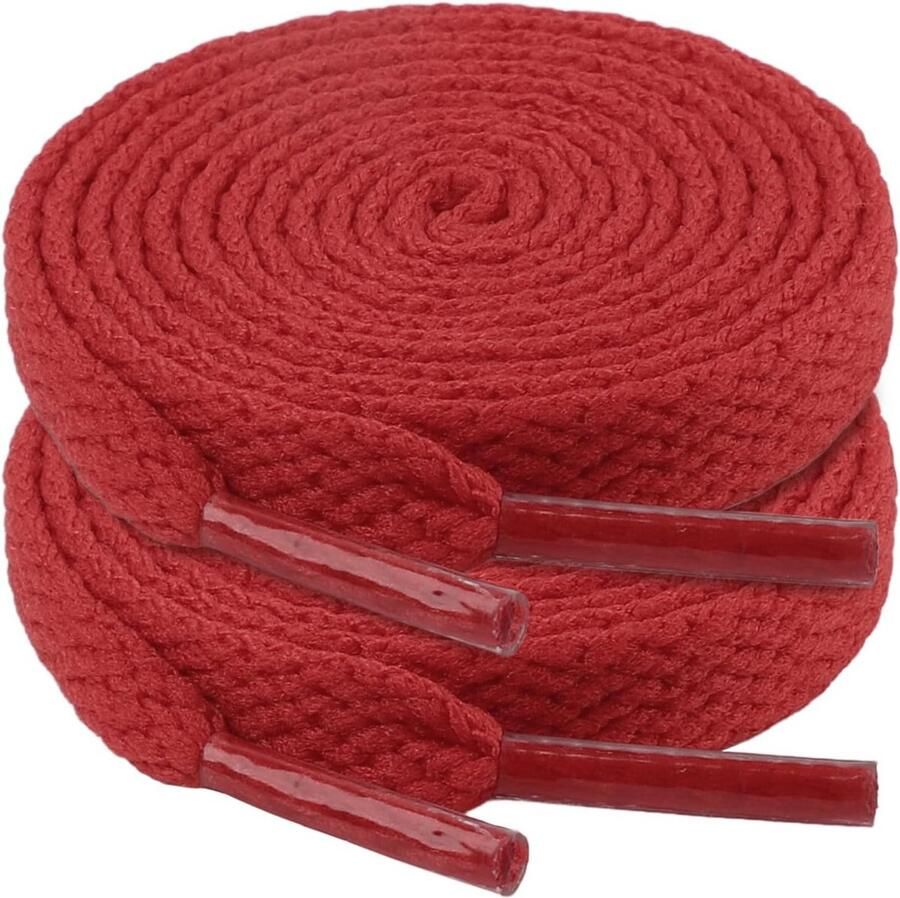 Platte Veters Vervangende Schoenveters voor Volwassenen Uniseks Scheurvast en Makkelijk Schoon te Maken