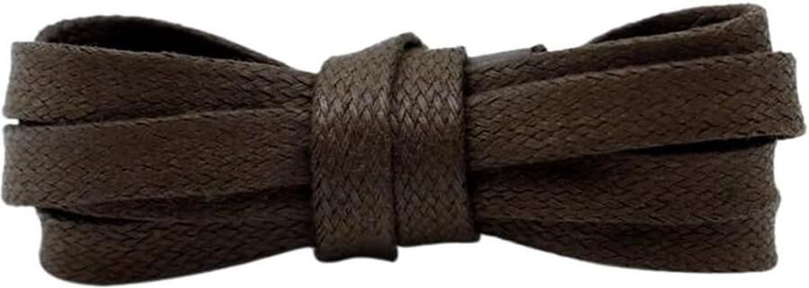 Gewaxte Platte Schoenenveters van Katoen voor Laarzen en Leren Schoenen