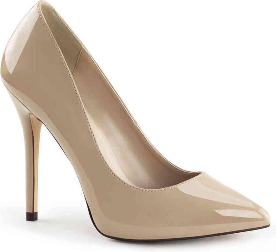 Pleaser AMUSE-20 Pumps 45 Shoes Creme