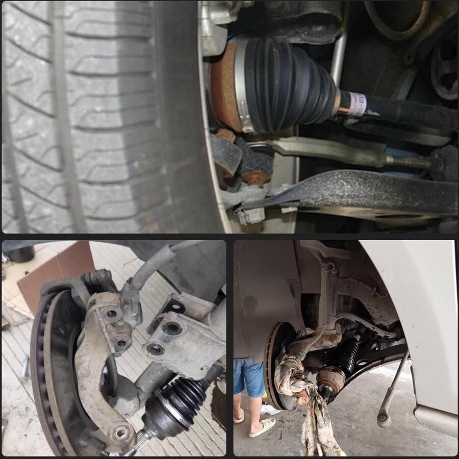 Plooibalg van rubber zeer flexibele CV-manchetten voor auto's flexibele en rekbare asmanchetten gedeelde CV-manchettenset voor gelijkloopgewrichten