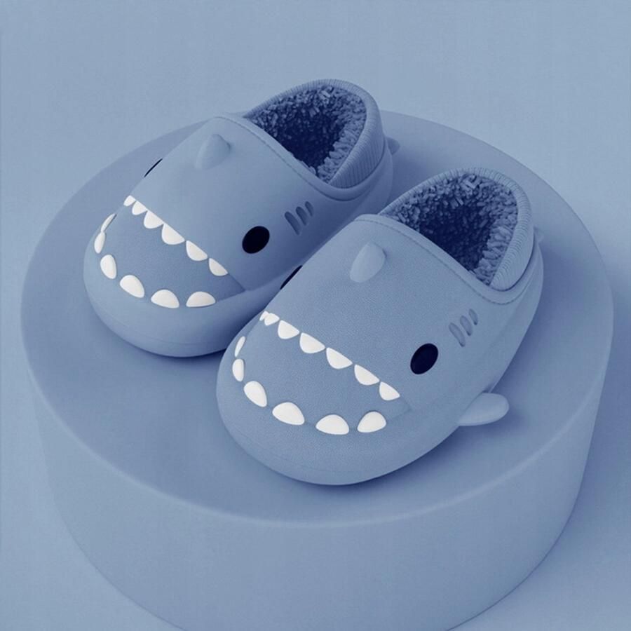 Pluche Pantoffels Haai Warm & Comfortabel