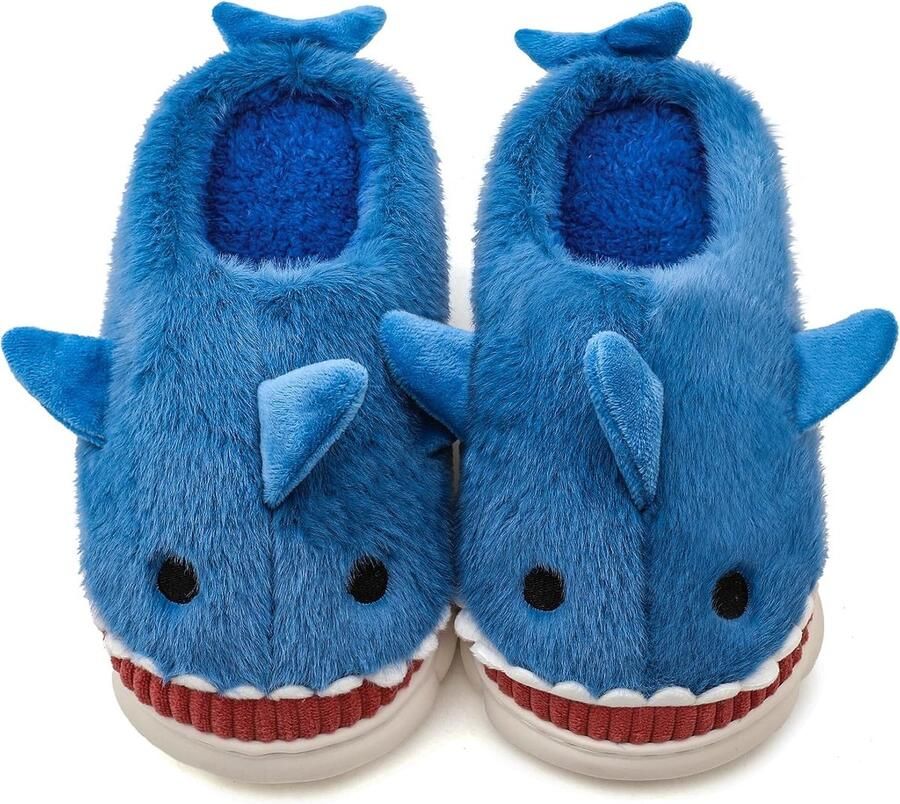 Pluche Pantoffels Voor en Warme Gevoerde Sloffen Cartoon Slippers