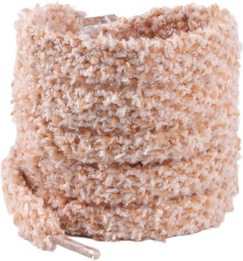 Pluche Schoenveters Fluffy Laces Schoenen Personaliseren Uniek Textuur Meerdere Kleuren