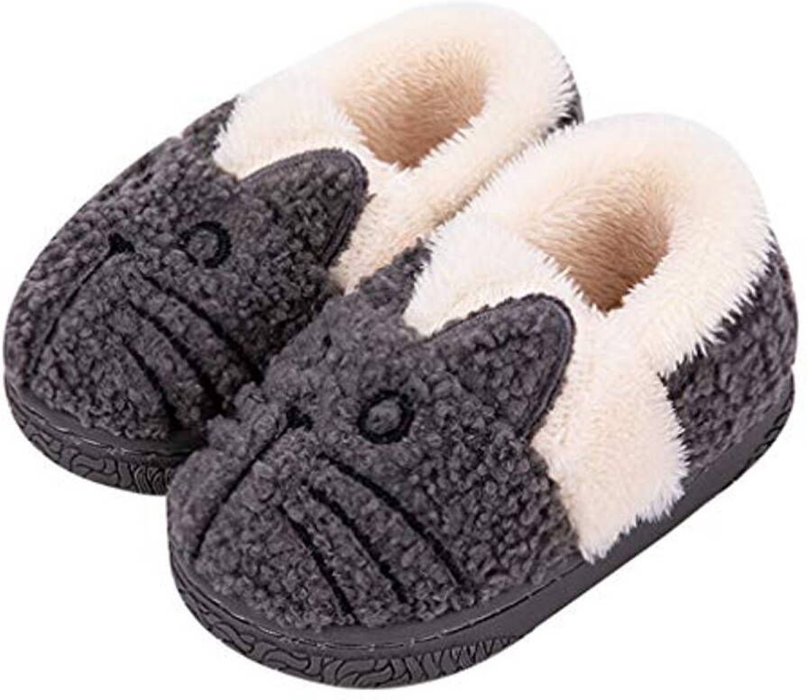 Pluche Slippers voor Kinderen Zachte en Warme Cartoon Slippers