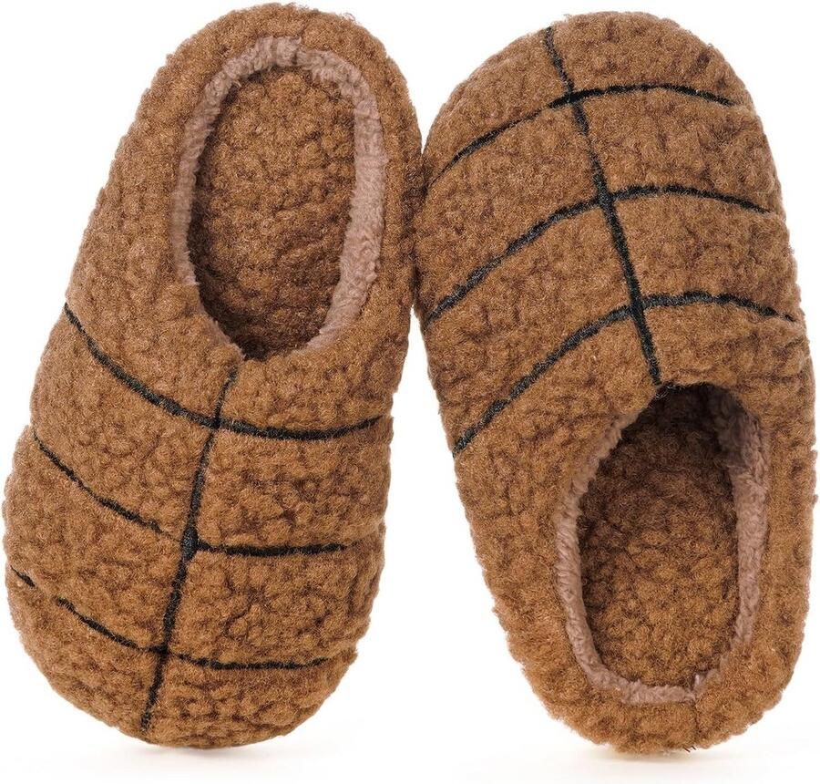 Pluche sloffen voor kinderen warme en comfortabele slippers