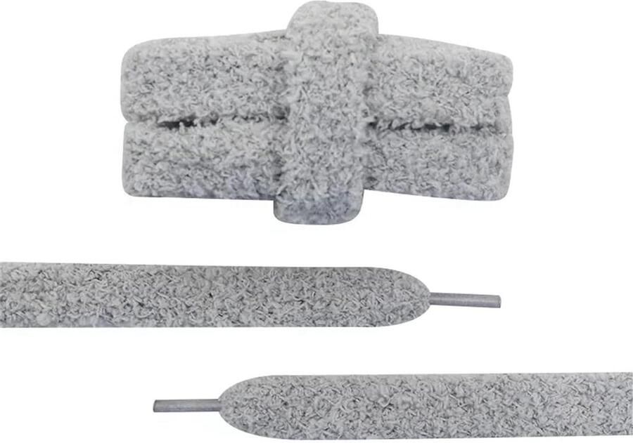 Pluche Veters Dikke Schoenveters Casual Schoenen Extra Breed Design 2 Paar 15mm Meerdere Kleuren