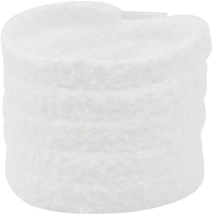 Pluche Veters Fuzzy Schoenveters Schoenen Personaliseren Zachte Materiaal 2 Paren Wit