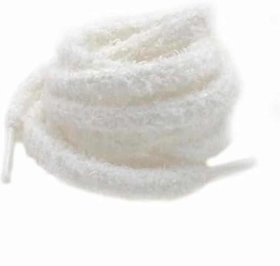 Pluche veters Schattige ronde fuzzy vervangende veters voor sneakers en schoenen