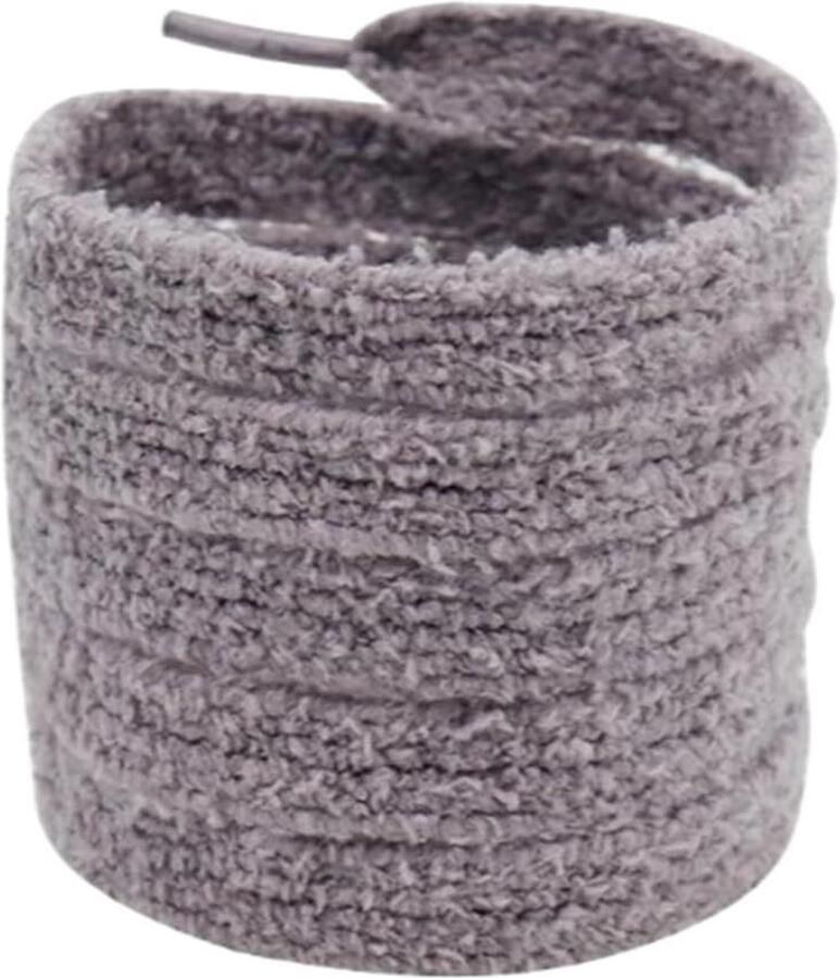 Pluche Veters Schoenveters Schoenen Opknappen Zacht Pluche Materiaal Breed Kleuren