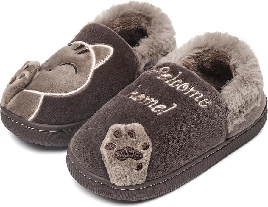 Pluche Warme Pantoffels voor Kinderen en