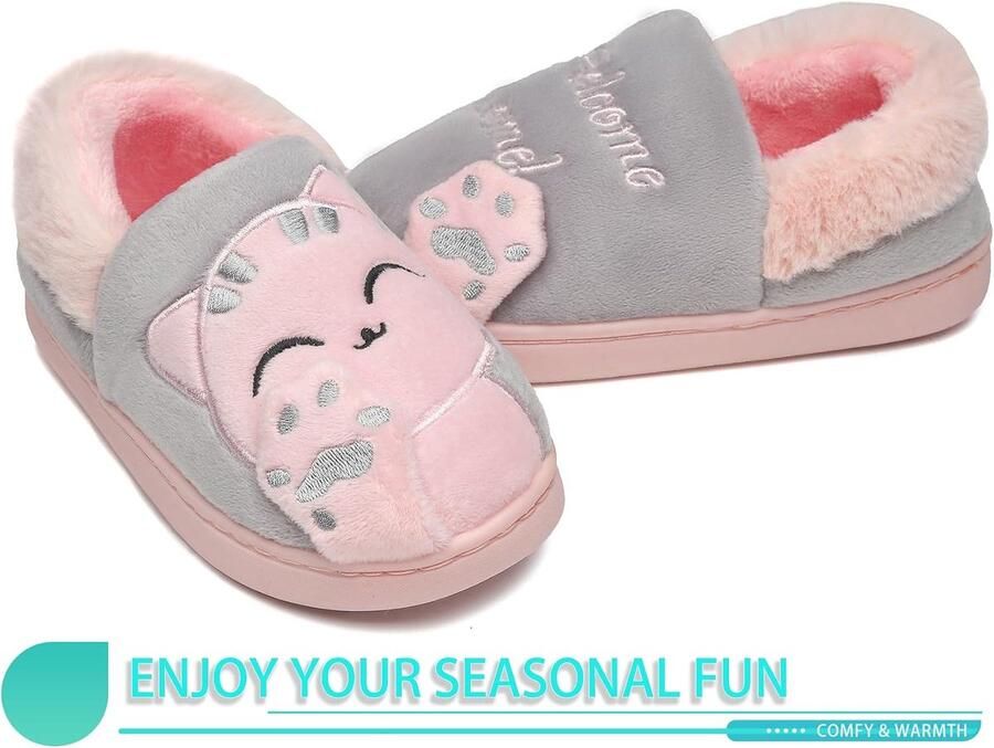 Pluche Warme Pantoffels voor Kinderen en