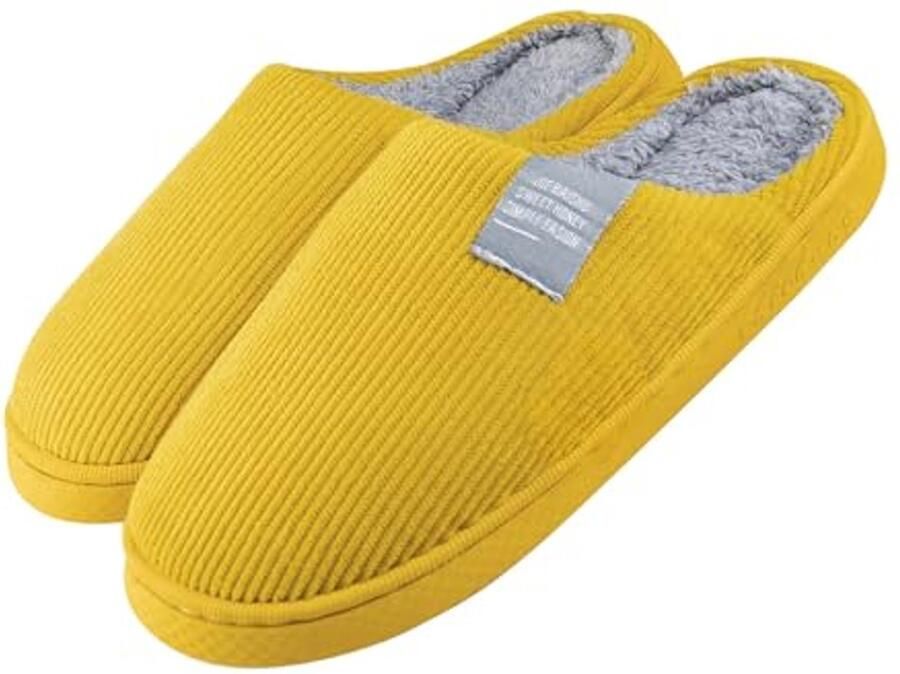 Pluche Zachte Slippers voor en Warme Antislip Pantoffels voor Binnen en Buiten