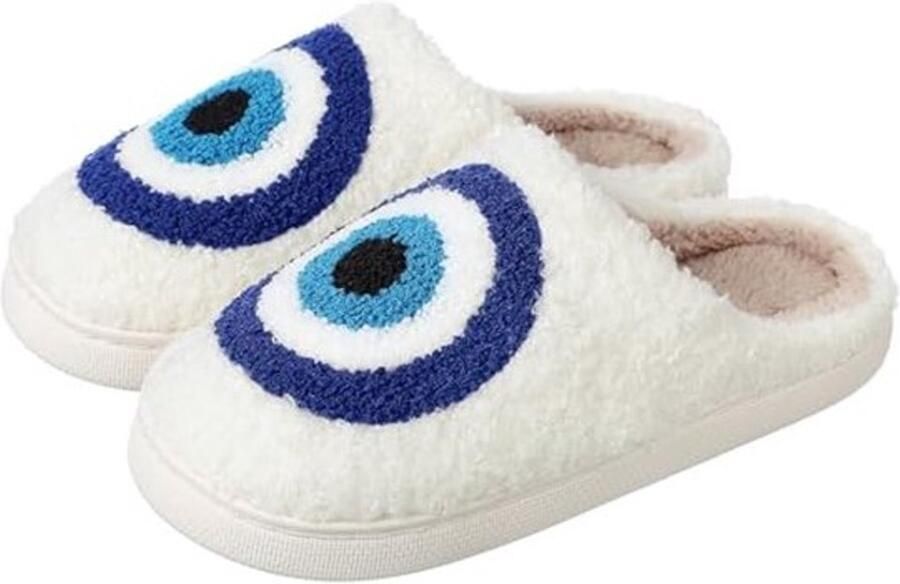 Pluizige Pantoffels voor en Warme Gezellige Slippers voor Binnen en Buiten