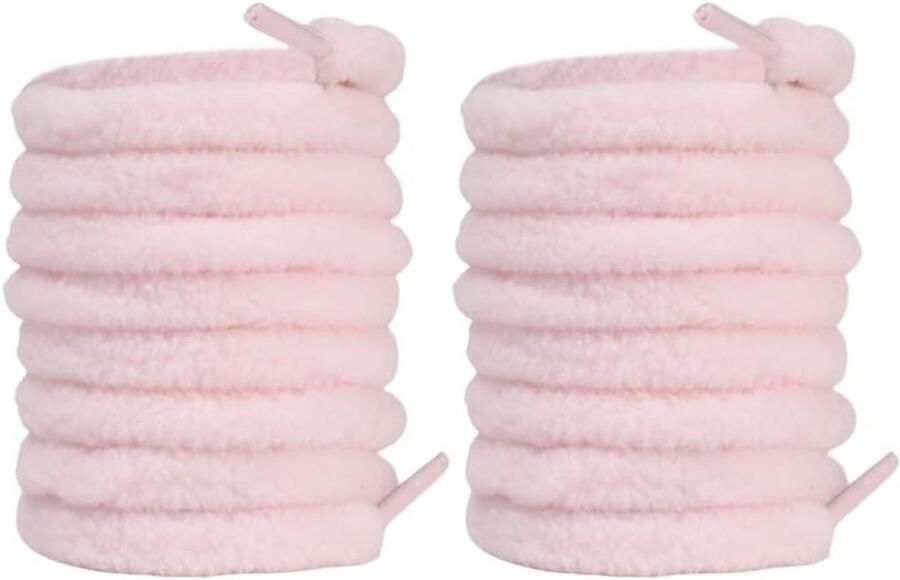 Pluizige Schoenveters Fuzzy Linten Casual Schoenen Zacht Handdoek Materiaal 10 Paar Mix Kleuren