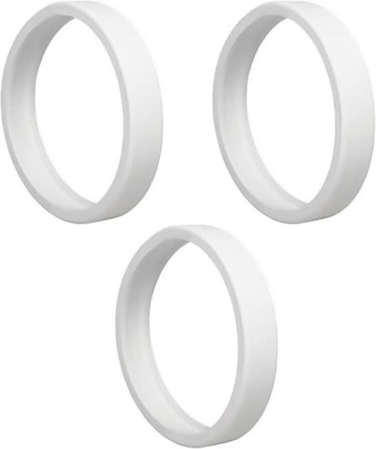 Polaris vervangende veegmachinebanden van zachte rubber samenstelling 3-delig geschikt voor modellen 180 280 360 380 en voor optimale reiniging