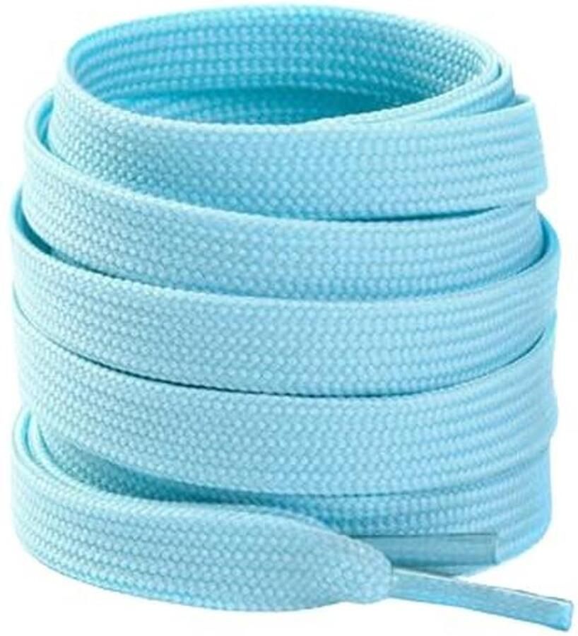 Premium platte schoenveters voor sneakers en laarzen 8 mm breed 20+ kleuren