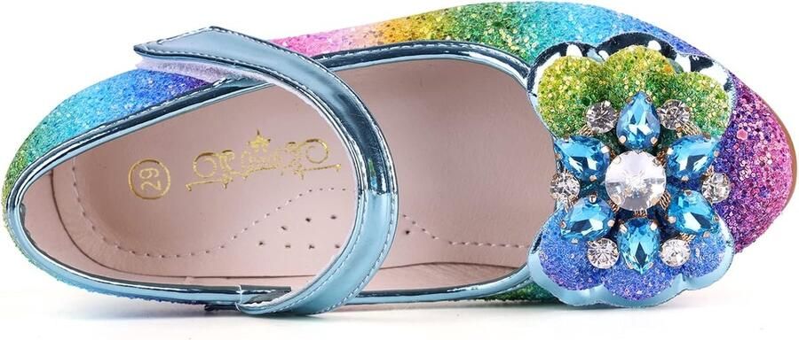Prinsessenschoenen voor meisjes hoge hakken sandalen pailletten party pumps voor kinderen