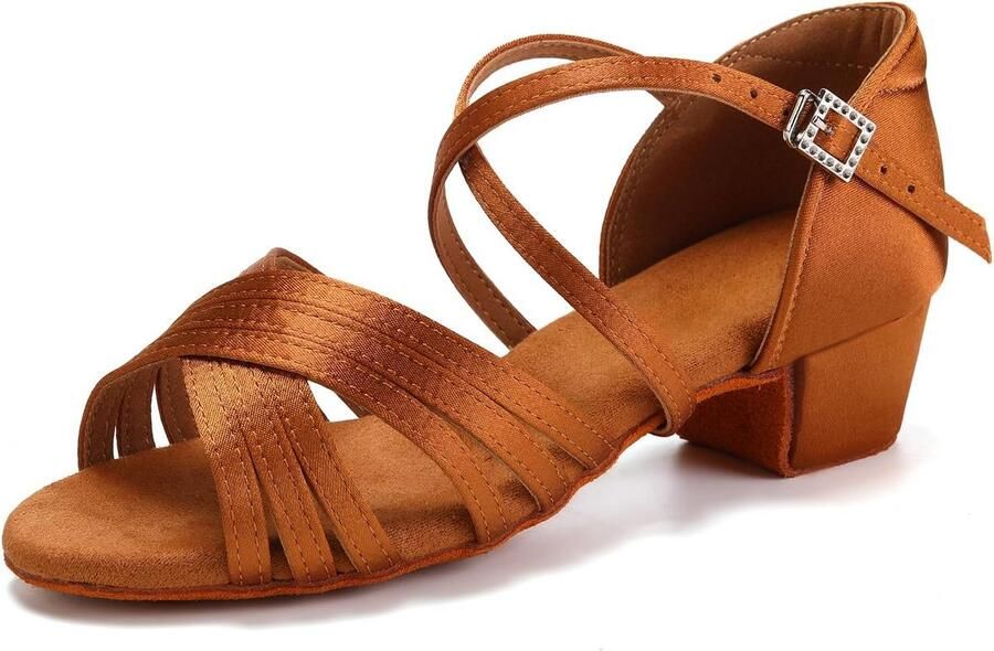 Professionele Ballroom en Latin Dansschoenen met Open Teen voor Dames