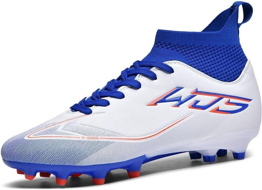 Professionele Heren Voetbalschoenen AG Kunstgras Spikes Ademende Hoge Top Kicksen