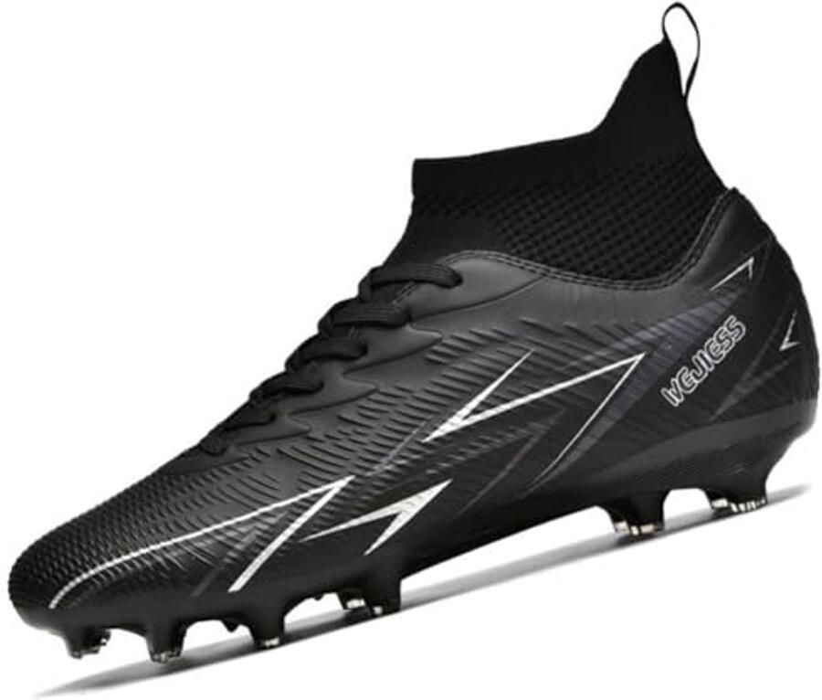 Professionele Herenvoetbalschoenen voor 5-a-side Hoge Sportschoenen met Noppen voor Jongeren Outdoor Grasschoenen