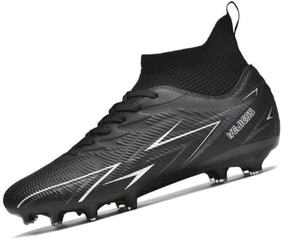 Professionele Herenvoetbalschoenen voor 5-a-side Hoge Sportschoenen met Noppen voor Jongeren Outdoor Grasschoenen