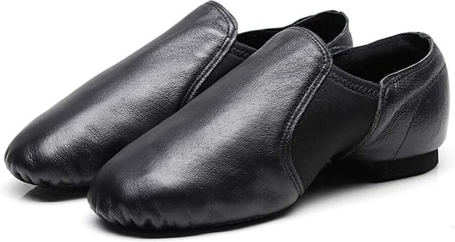 Professionele Leren Jazz Dansschoenen met Gesplitste Zool voor en Kinderen