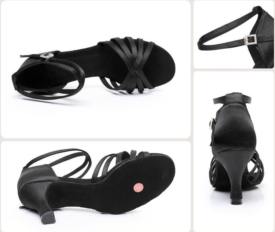 Professionele Latijns-moderne tango-salsa dansschoenen voor dames
