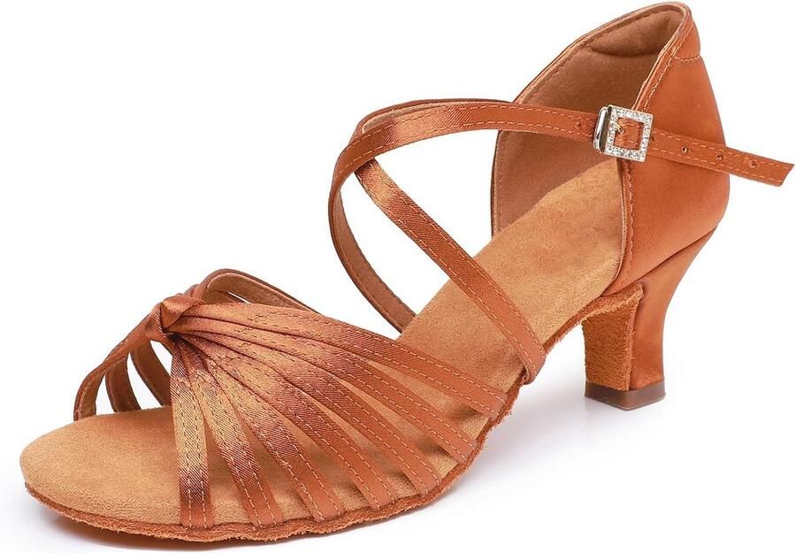 Professionele Latijns Salsa Dansschoenen voor Dames Geschikt voor Ballroom en Prestaties