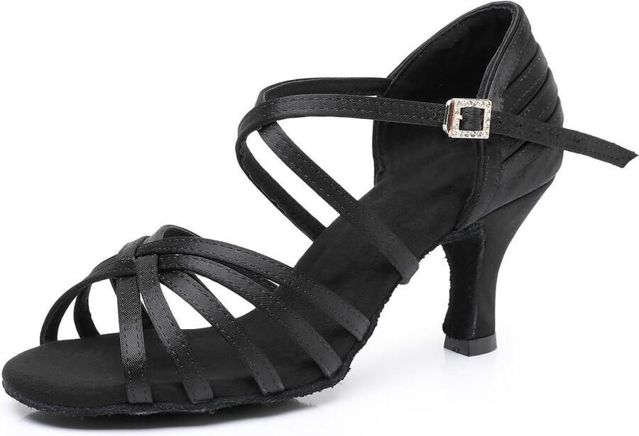 Professionele Latijnse Dansschoenen voor Dames Ballroom Salsa en Fitness