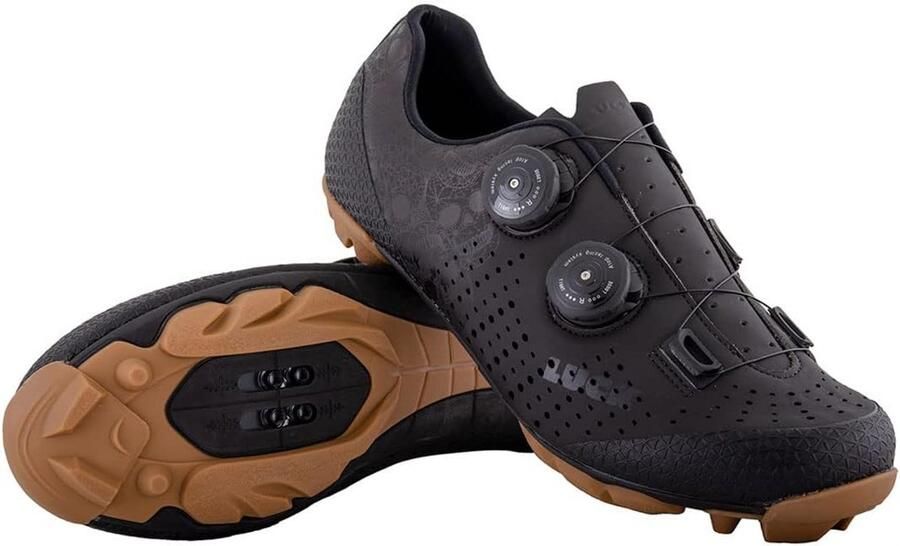 Professionele Mountainbike Schoenen met Carbon Zool en Dubbele Draaisluiting Unisex
