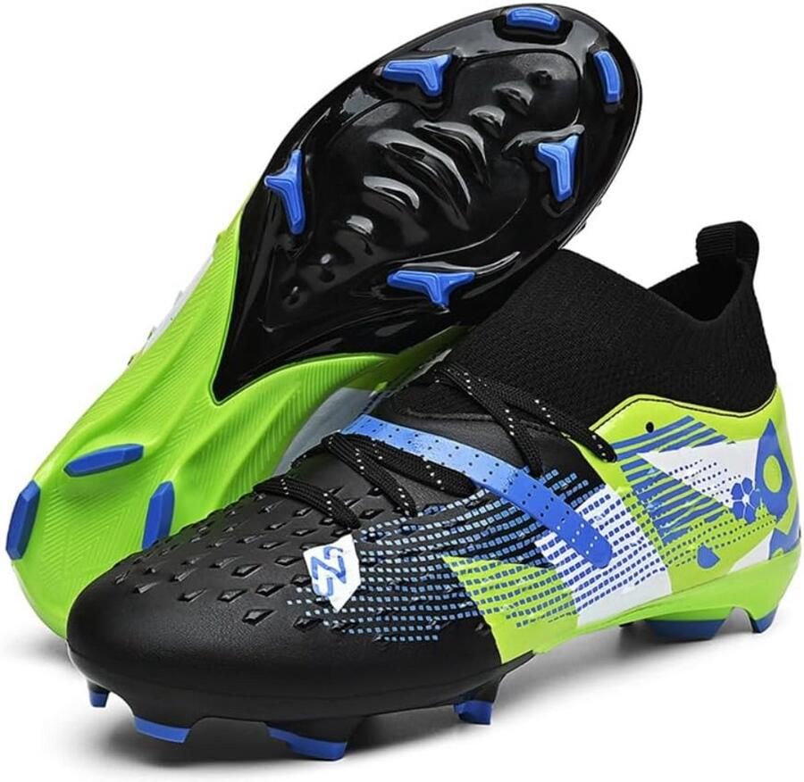 Professionele Spikes en Noppenschoenen voor Atletiek en Voetbal Hoog Model Uniseks Kinderschoen